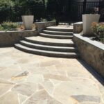 Irregular Blue Stone Steps
