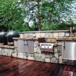 Outdoor Stone Kitchen